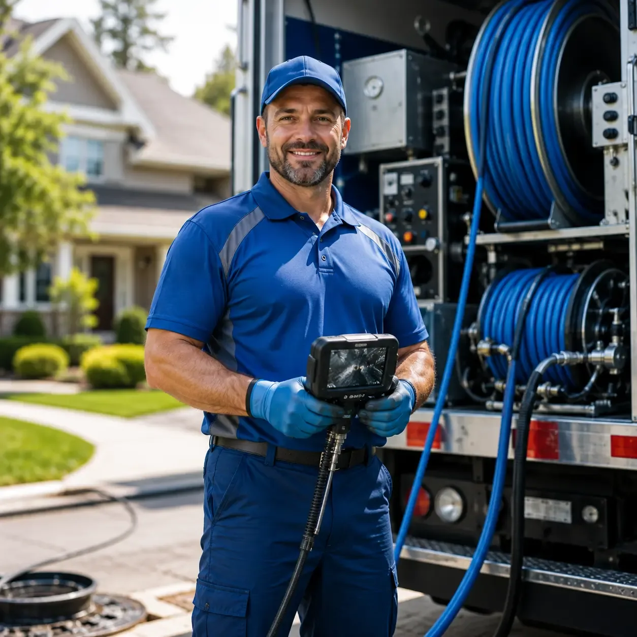 Local outdoor drain cleaning specialists in Kermit, TX